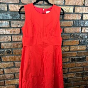 Kate Spade Vibrant Red Midi Dress